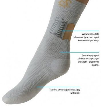 Шкарпетки Solidea Active Power Unisex, закритий носок, чорний, 2-M